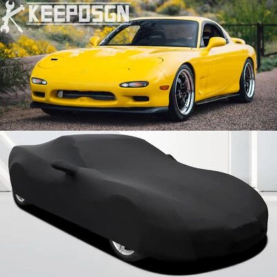 For Mazda RX-7 RX-8 Car Cover Outdoor Indoor Satin Stretch Waterproof UV Protect Foto 1 de 4