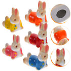 Ceramic Rabbit Chopstick Rests - 5pcs Cute Holder Stand for Home & Restaurant
