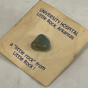 VTG A Little Rock From Little Rock Gold Tone Tie Lapel Pin University Hospital - Picture 1 of 3