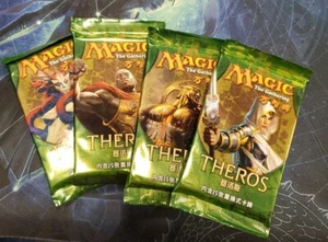 Theros - Sealed Chinese Booster Pack Magic MTG X1 - Picture 1 of 2