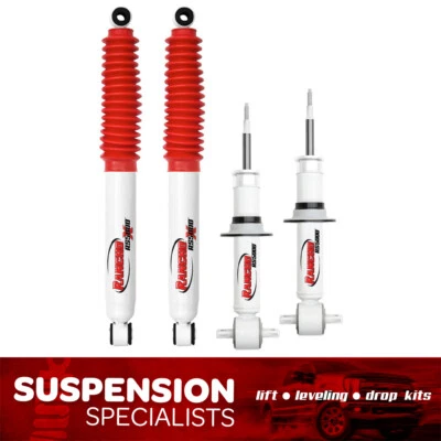 Front Rear Rancho RS5000X Struts/Shocks For 2009-2014 Ford F150 2WD Foto 1 de 3