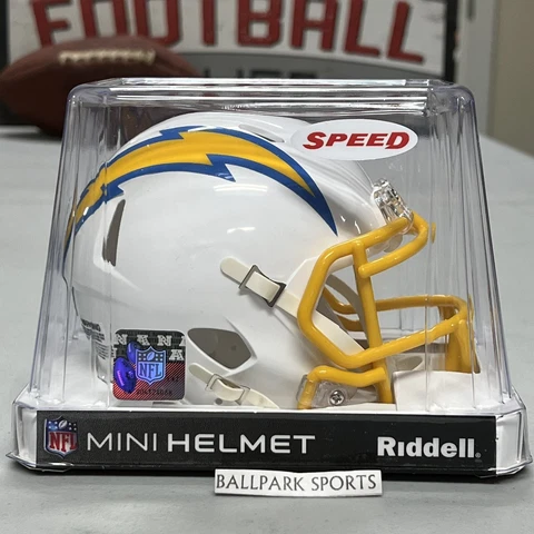 Los Angeles Chargers Riddell NFL Speed Mini Football Helmet BRAND NEW Cover