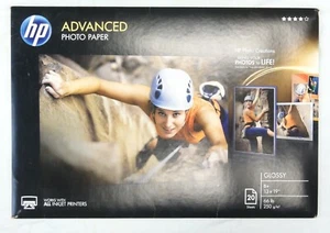 HP Advanced Photo Paper 16 Inkjet Gloss B+ 13” x 19” 66lb CR696A - Picture 1 of 3