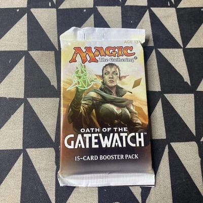 MTG OATH OF THE GATEWATCH 15- Card Booster Pack - Magic The Gathering - Image 1 of 2