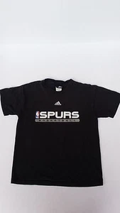 Adidas Spurs Basketball T-shirt size Youth M (10/12) - Picture 1 of 2