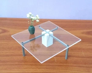 KW-1, Square Dollhouse COFFEE TABLE, 1:6 Scale ,Exquisite design,Mini Furniture - Picture 1 of 9