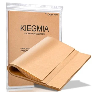 200 PCS 12x16" Unbleached Parchment Paper Resealable Pack Air Fryer Liners - Picture 1 of 7
