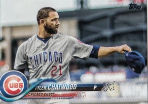 (25) Lote de tarjetas base 2018 Topps Update Tyler Chatwood #US22 Cubs - Imagen 1 de 1