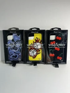 Lot de 3 coques téléphone Wildflower iPhone 11 édition limitée - Cherry Pop et autres - Photo 1 sur 2