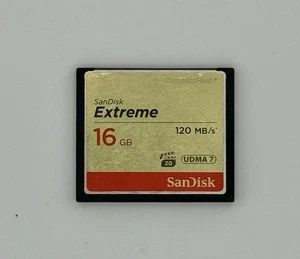 SanDisk Extreme 16gb 120mb/s compact flash  - Picture 1 of 2