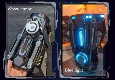 Brazo de armadura manual exoesqueleto mecánico hecho a medida requerido utilería de cosplay  Foto 1 de 4