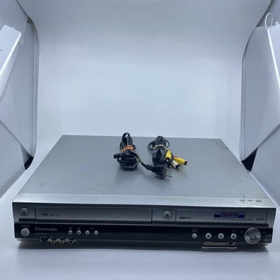 Panasonic DMR-ES35V DVD/VCR комбинированный рекордер - без пульта дистанционного управления - как есть - см. Описание - Изображение 1 из 4