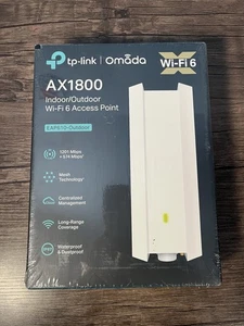 TP-Link EAP610-Outdoor AX1800 Wireless Indoor / Outdoor Wi-Fi 6 Access Point NEW - Picture 1 of 3
