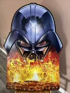 Insegna Poster Vintage Star Wars DARTH VADER TEXTURED Plastica Goffrata Espositore 36" - Foto 1 di 10