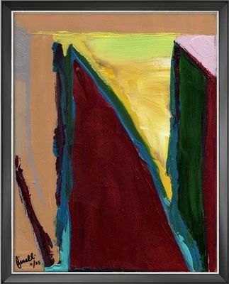 Arte Original Finelli 11x14 PINTURA EXPRESIONISMO ABSTRACTO Pintura OBRA DE ARTE G3E Foto 1 de 4