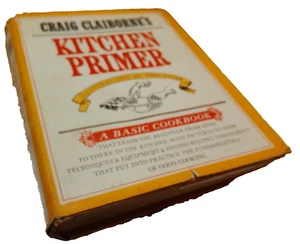 Craig Claiborne Kitchen Primer HB w DJ book basic cookbook 1st edition 1969 - Picture 1 of 9