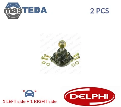 TC393 SUSPENSION BALL JOINT PAIR FRONT DELPHI 2PCS NEW OE REPLACEMENT - Image 1 of 4