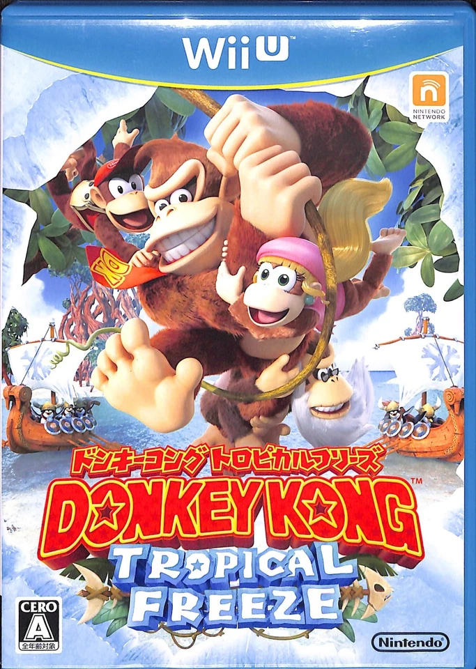 Donkey Kong Tropical Freeze Nintendo Wii U Japanese - Image 1 of 1
