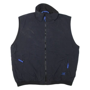 HELLY HANSEN Mens Gilet Black Nylon XL - Picture 1 of 6