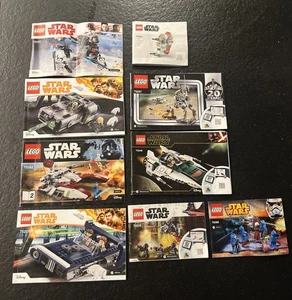 Star Wars Lego Anleitung Lot /9 - Bild 1 von 6