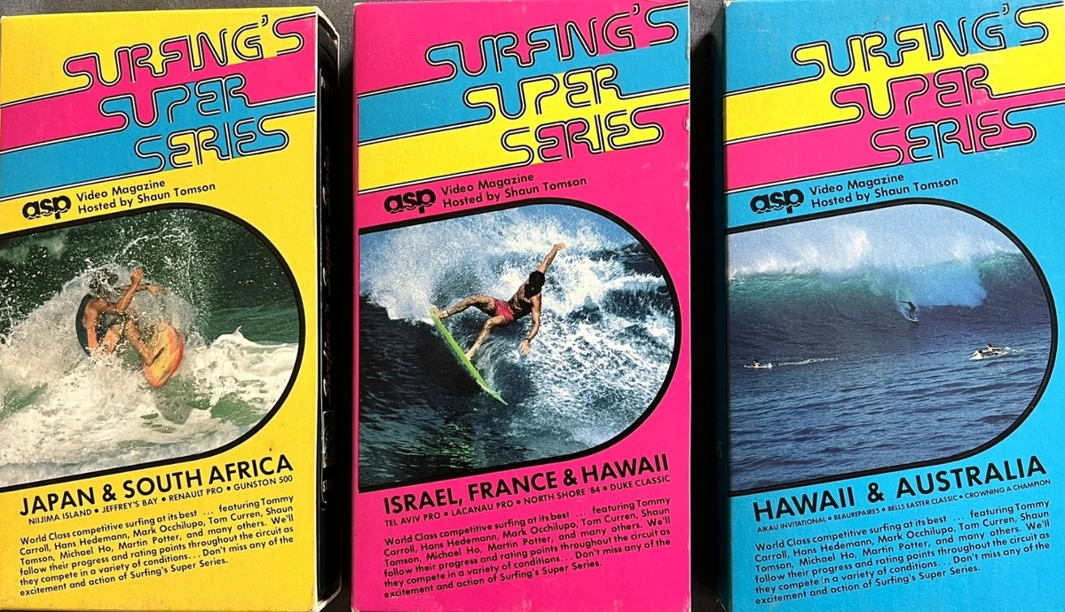 Surfing VHS Tapes for sale - eBay