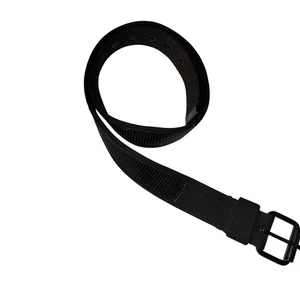 Black Web Belt Rhinestone Embellished Silver Buckle emo punk goth whimsygoth - Picture 1 of 7