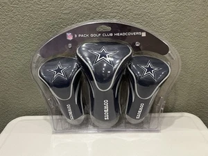NEW Team Golf NFL Dallas Cowboys Contour Golf Club Headcovers 3-pack 1 3 & X - Picture 1 of 2