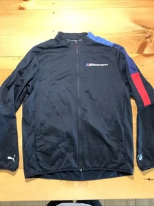 Puma BMW Motorsport T7 Trainingsjacke Herren Large Anthrazit Full Zip Racing - Bild 1 von 9