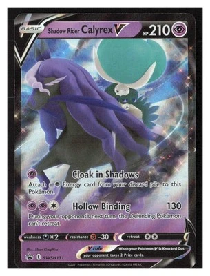 Shadow Rider Calyrex V SWSH: Sword & Shield Promo Cards #SWSH131 Pokemon Promo - Image 1 of 2