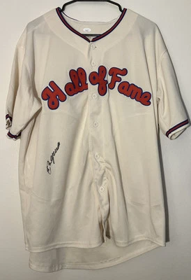 Billy Williams Signed National Baseball Hall Of Fame Jersey Autographed JSA COA - Image 1 of 4