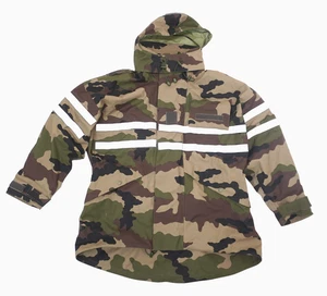 Giacca Moto Esercito Francese NATO Goretex Protettiva Imbottita Impermeabile Moto - Foto 1 di 12