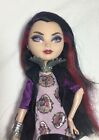 Ever After High School Spirit Raven Queen Doll & Shoes Red Purple Black Hair