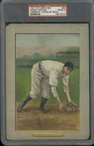 Mickey Doolan 1911 T3 rojo pavo #90 - PSA 2 - Imagen 1 de 2