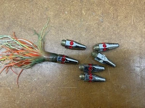 6 maschere pesca tonno esca grande gioco - Foto 1 di 2
