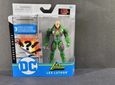 DC Spin Master - 1ª Edición, 4" Lex Luthor, Sellado - 2020 - Muy buen estado, súper raro Foto 1 de 3