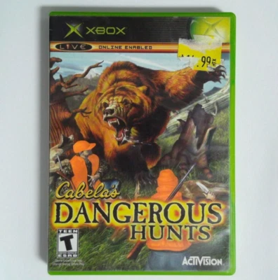 Cabela's Dangerous Hunts - Xbox - COMPLETE & ACCEPTABLE (NTSC) - Image 1 of 4