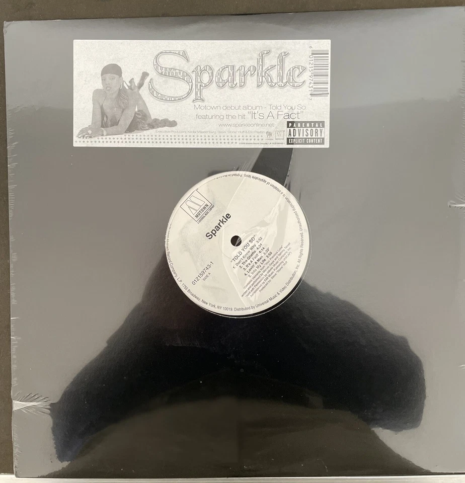 Sparkle- Told You So- 12" Vinyl LP- Brand New Sealed - Image 1 of 2