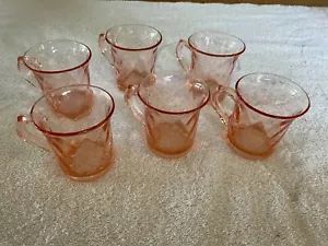 Set 6 HEISEY YEOMAN OTTICA ROSA FENICOTTERO DOPO DEMITASSE - Foto 1 di 4