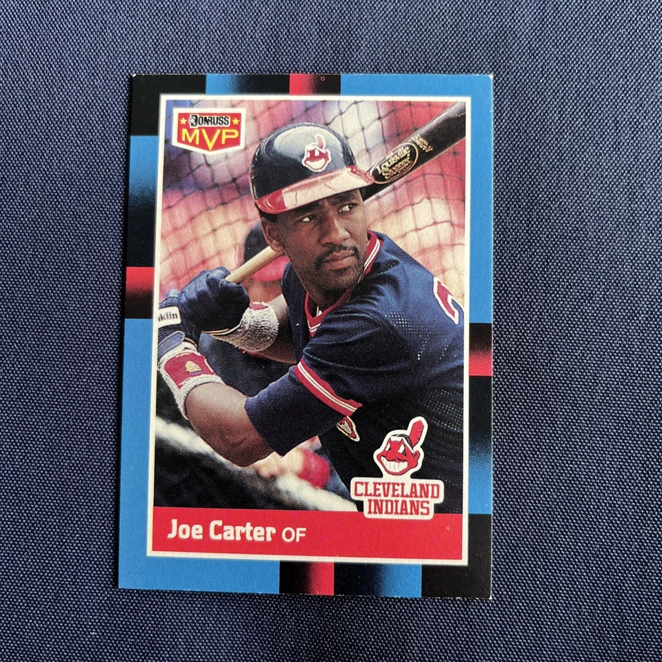1988 Donruss MVP Bonus Card Joe Carter #BC-9 - Cleveland Indians - Image 1 of 1