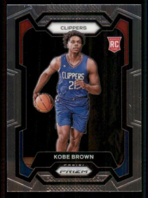 2023-24 Panini Prizm #144 Kobe Brown RC - Image 1 of 2