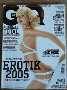❄️❄️ GENTLEMEN'S GQ 9/2005 PARIS HILTON Germany, RARE - Picture 1 of 1