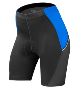 Women's All Day Padded Cycling Shorts | Reflective Side Pockets | Made in USA - Picture 1 of 21