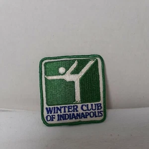 Parche de recuerdo vintage original del CLUB DE INVIERNO DE INDIANÁPOLIS premio miembro - Imagen 1 de 1