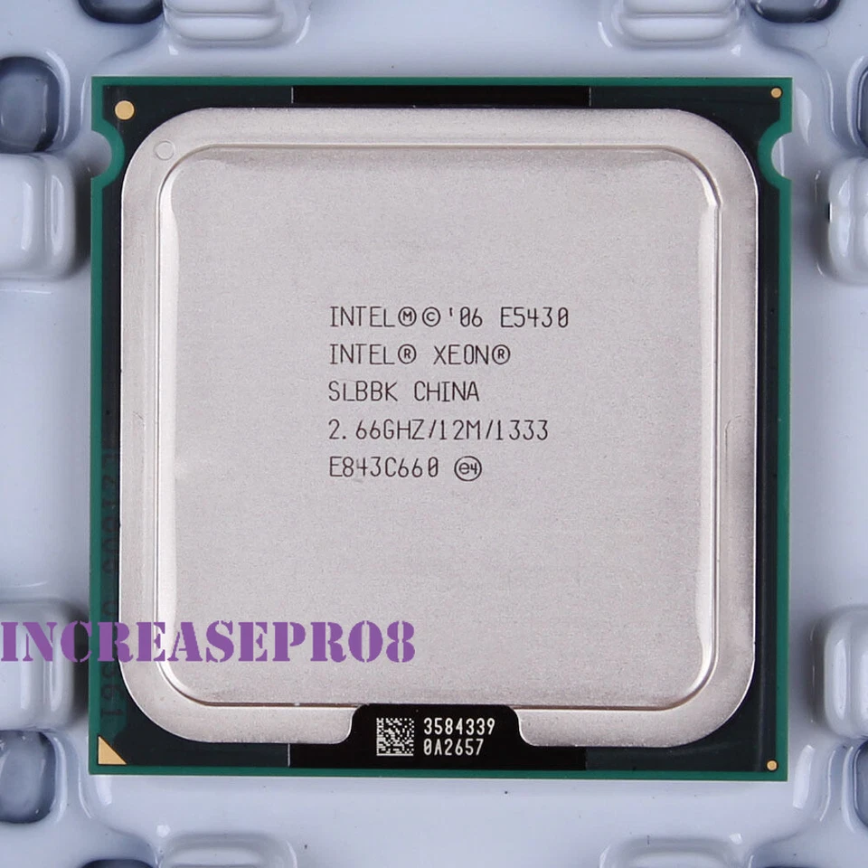 Intel Xeon E5205 E5430 E5440 E5450 CPU Processor LGA 771 - Image 1 of 1