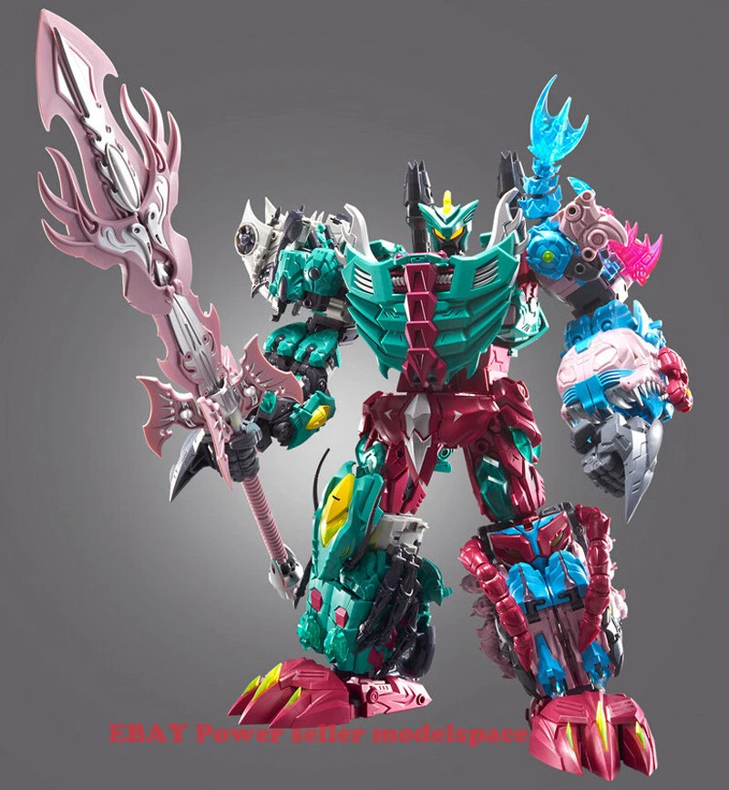 TFC Transforming Toys Poseidon P01-P06 Piranacon Action Figure In Stock