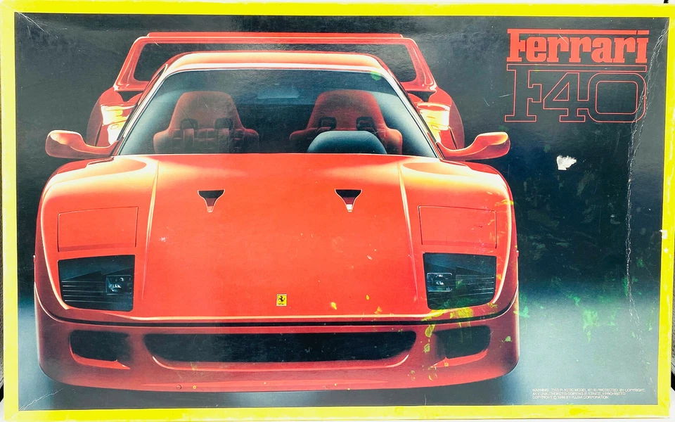 EBOND  Ferrari F40 - Cod.10110 - Scatola Di Montaggio - Fujimi - 1:16 - 288 - Immagine 1 di 1