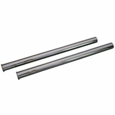 ALL PARTS ETC 2 Chrome Metal Wand Tube Pipe Straight for Vacuum Cleaner Models 1-1/4"