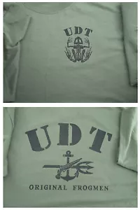 Underwater Demolition Team (UDT) Frogmen T-Shirt 3X 6oz Military Collectible - Bild 1 von 6