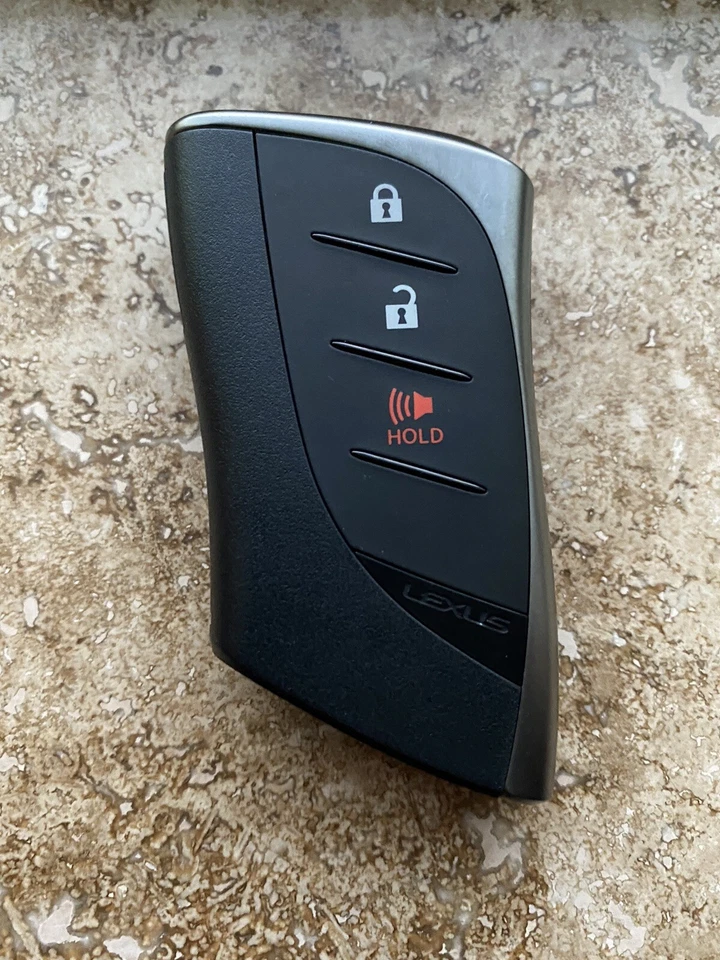 Mando a distancia con llave inteligente Lexus UX250h 2019-20 azul FCC: HYQ14FBF (3 botones) ¡Como nuevo! Foto 1 de 3