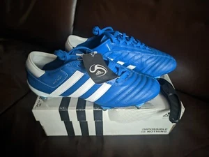 Adidas adiPURE III XTRX SG G16859 Rare boots blue leathe Football/Soccers US 8.5 - Picture 1 of 21